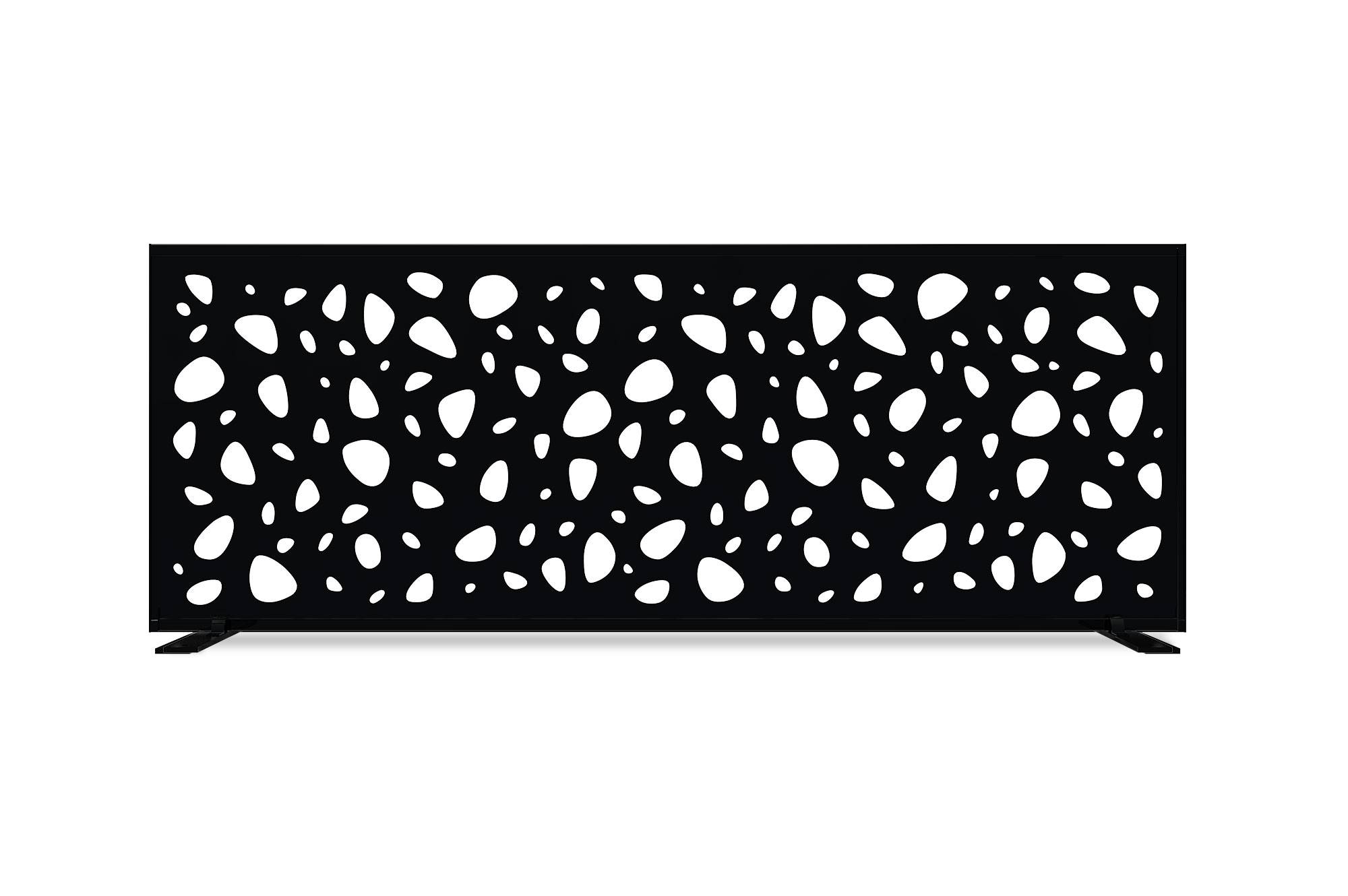 Casanoov Lot de 3 panneaux décoratifs SUNNY Noir H.160 cm motifs intégral - Image 8