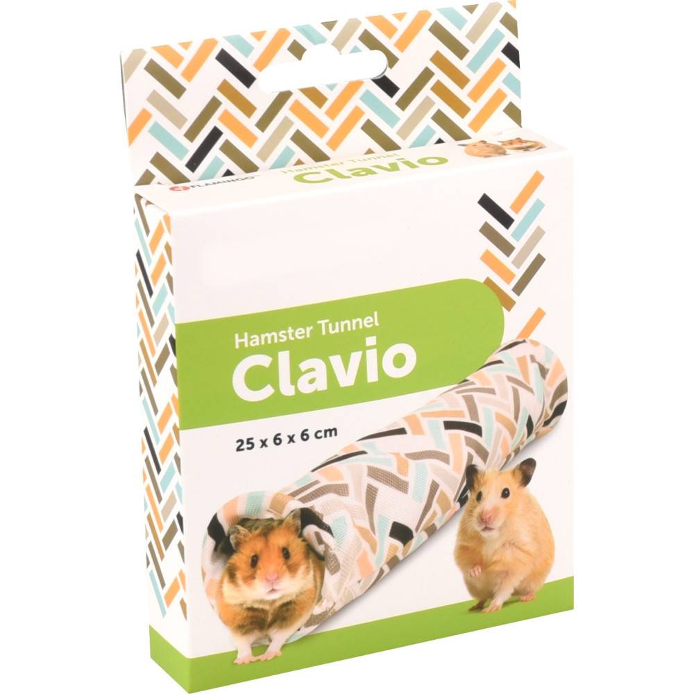 Tunnel pour hamster CLAVIO ø 6 cm x 25 cm pour rongeurs - Image 4