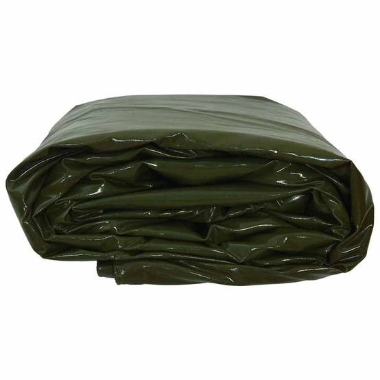 Toile de Protection PVC 650g/m² Étanche et Renforcée pour Terrasse et Bricolage Vert Olive 3x3m – ComfortXL Outdoor Living - Image 4