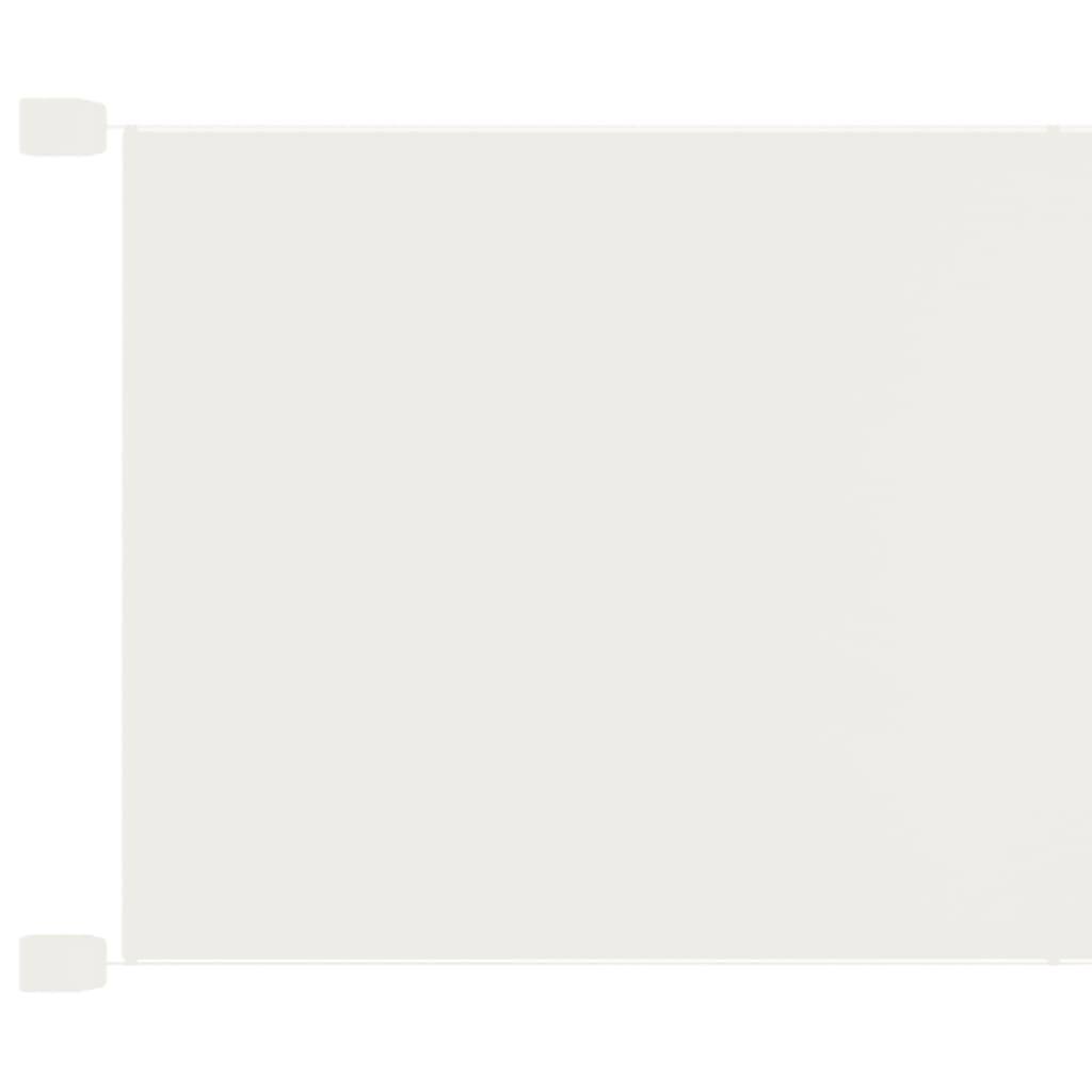 Helloshop26 - Auvent vertical 250x420 cm tissu oxford blanc - Image 1