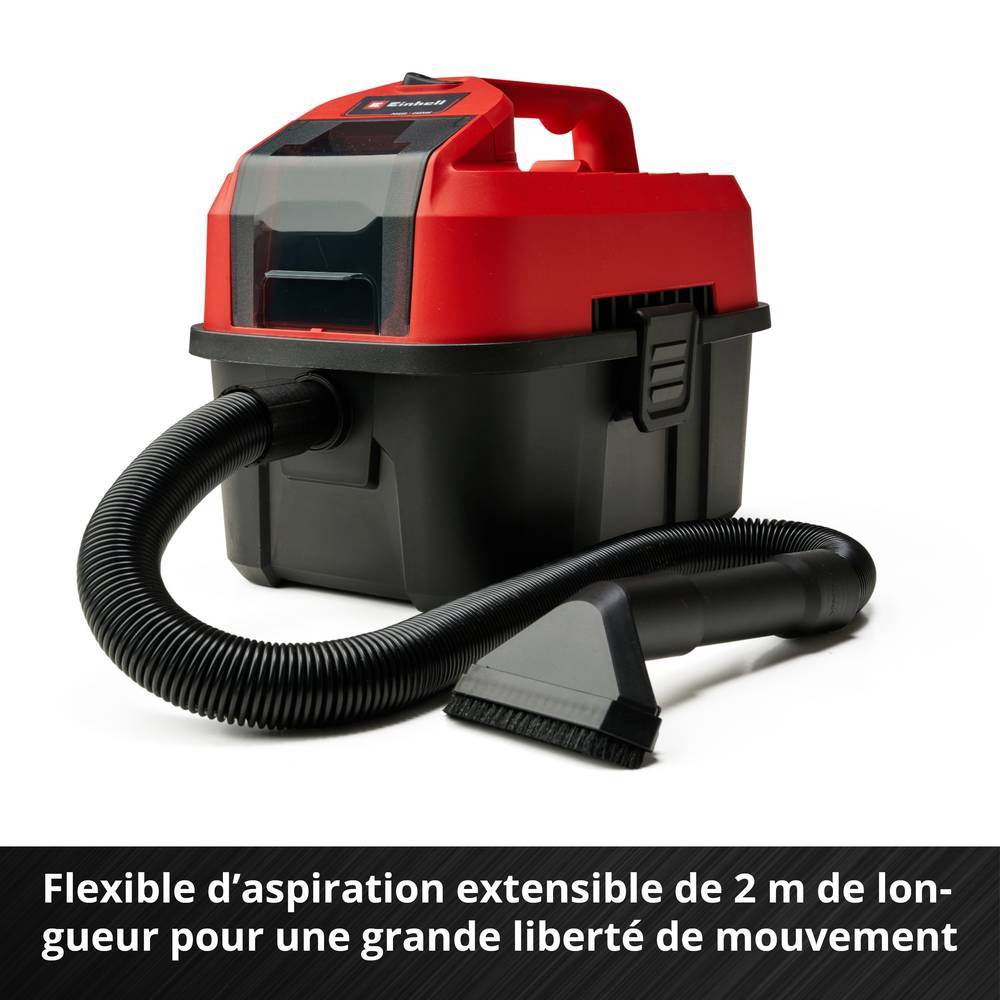 Einhell - Aspirateur eaux et poussières sans fil  TE-VC 18/10 - sans batterie Einhell - Image 3