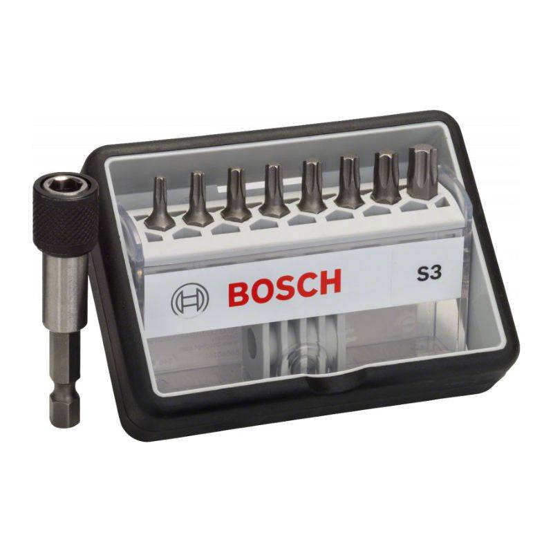 Bosch - Coffret de 8+1 embouts de vissage TORX BOSCH 2607002562 Extra Hard Bosch