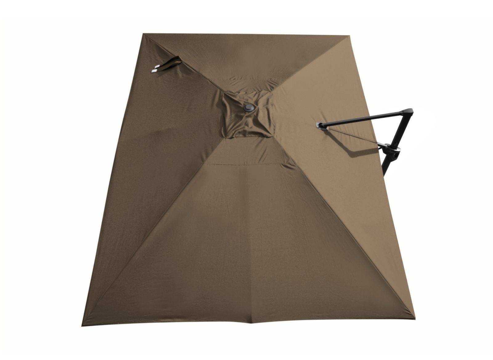Proloisirs - Toile Parasol Mat Déporté NH 3x4/8 Polyester 210gr SD - Taupe PROLOISIRS - Image 1