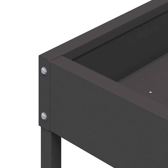 Mangeoire Oiseaux Acier Suspendre ou Poser 3kg Noir - ComfortXL Outdoor Living - Image 7