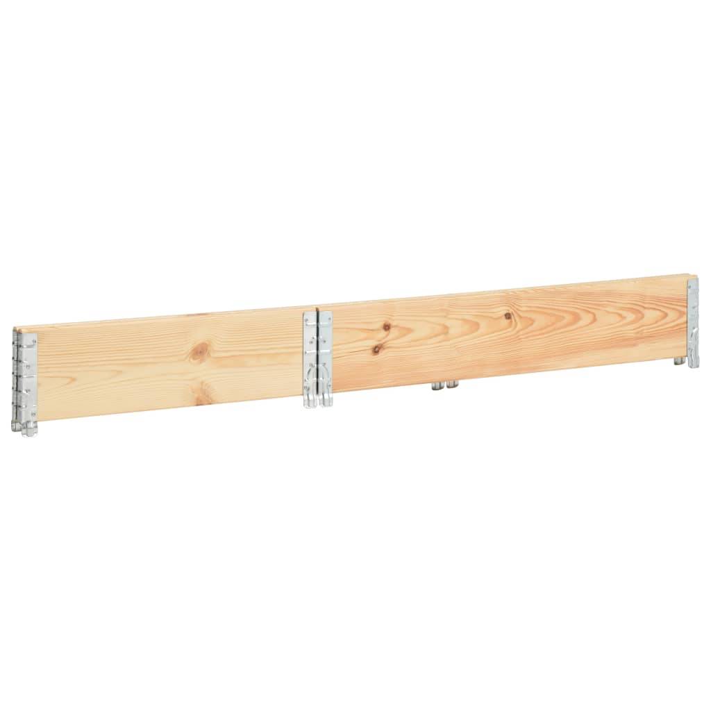 Jardinière surélevée 50 x 100 cm bois de pin solide - Image 3