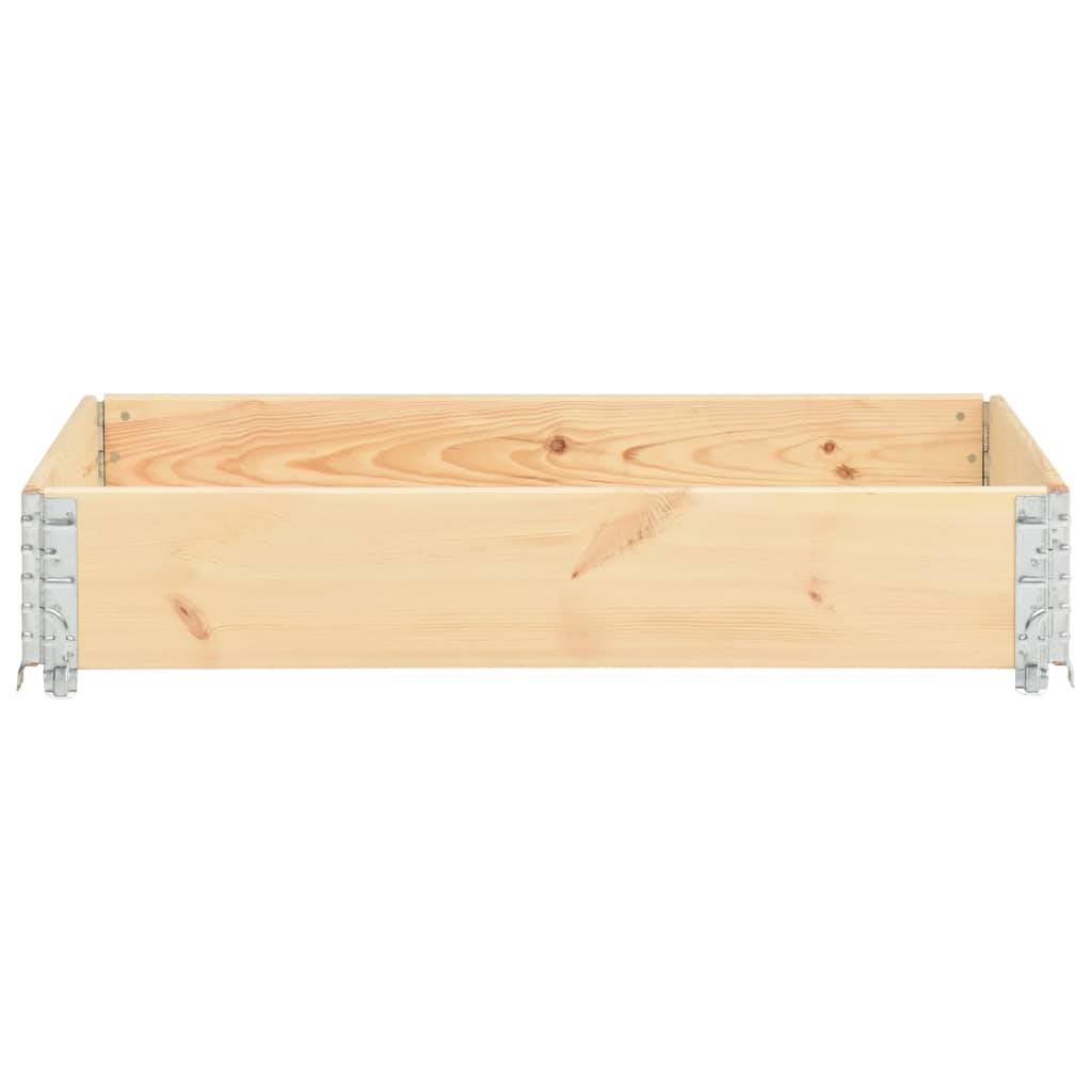 Jardinière surélevée 50 x 100 cm bois de pin solide - Image 2