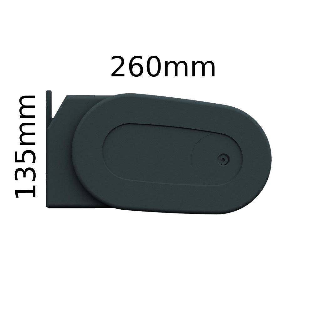 Intersun - Store banne coffre HEVOA 5,00x3,50 M (Motorisé Secours à Télécommande - Gris Anthracite - Taupe) - INTERSUN - Image 4