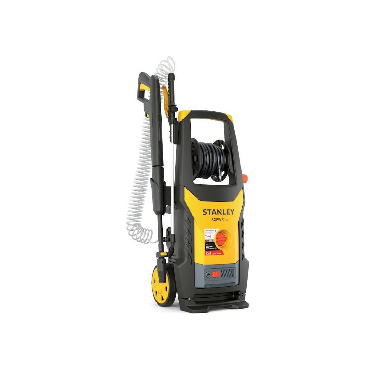 stanley - Nettoyeur haute pression 2200W 160 Bar 460 L/h 2en1 Fonction lavage et Pulvérisateur Stanley - Image 2