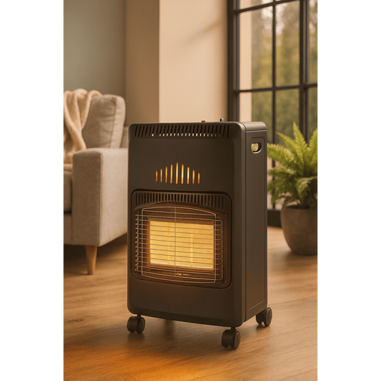 Chauffage à gaz 4200W pliable - 3 puissances de chauffe - Jusqu'à 40m2- Poele à gaz Mobile - Brûleur céramique Infrarouge - Image 9