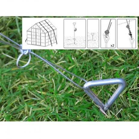 Canopia - Serre de jardin en polycarbonate Harmony  3,44 m², Couleur Vert, Ancrage au sol Oui - Image 4