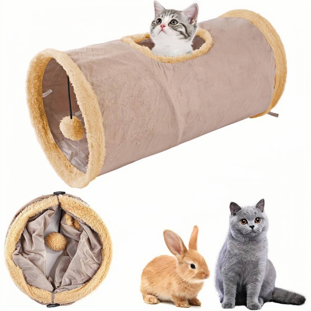 DtopbuyAge - Tunnel chat pliable pour chats et lapins DtopbuyAge - Image 1