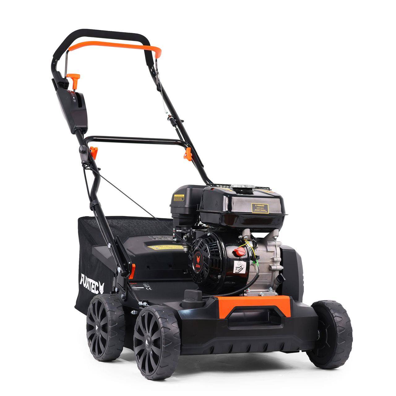 FUXTEC - Scarificateur thermique 212 cm³ 18 lames + 24 griffes, largeur 40 cm et bac 45 L – Fuxtec - Image 1