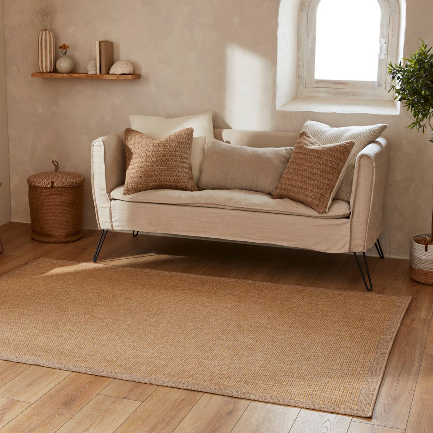 Autre - Tapis intérieur et extérieur naturel 120x170cm - Image 3