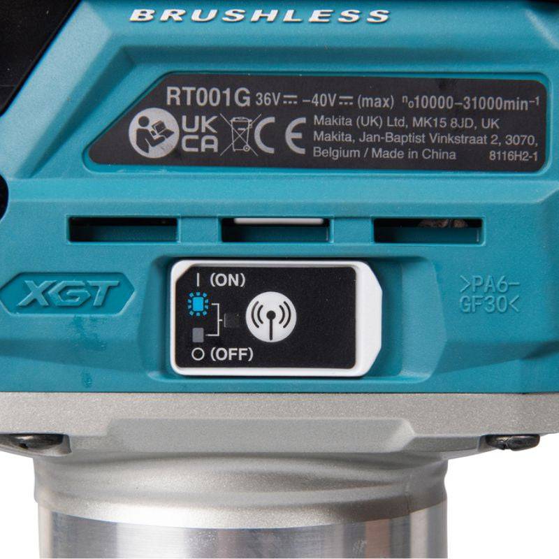 Affleureuse 40V max 35 mm XGT MAKITA RT001GZ10 (vendu sans batterie) Makita - Image 3