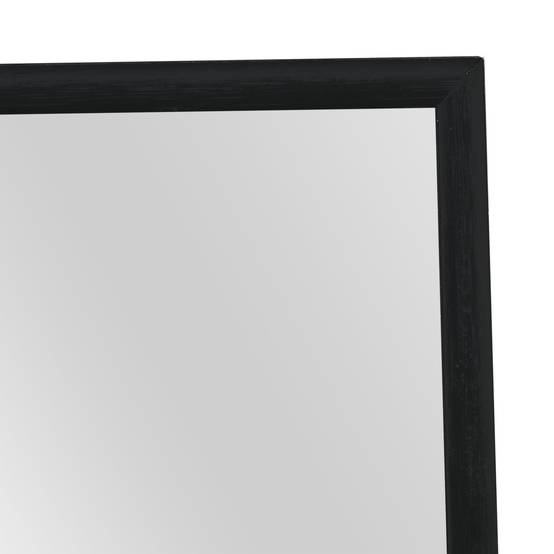Miroir décoration moderne design de porte 120 x 37 x 2 cm noir - Image 4