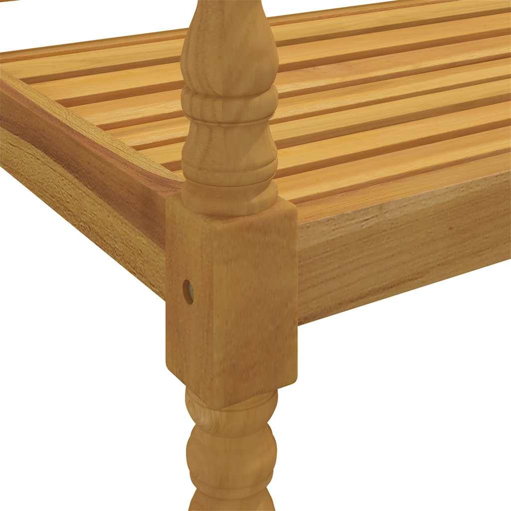 PANGIVO - Banc de jardin bois teck rouge bordeaux 150 x 51.5 x 84 cm - PANGIVO - Image 6