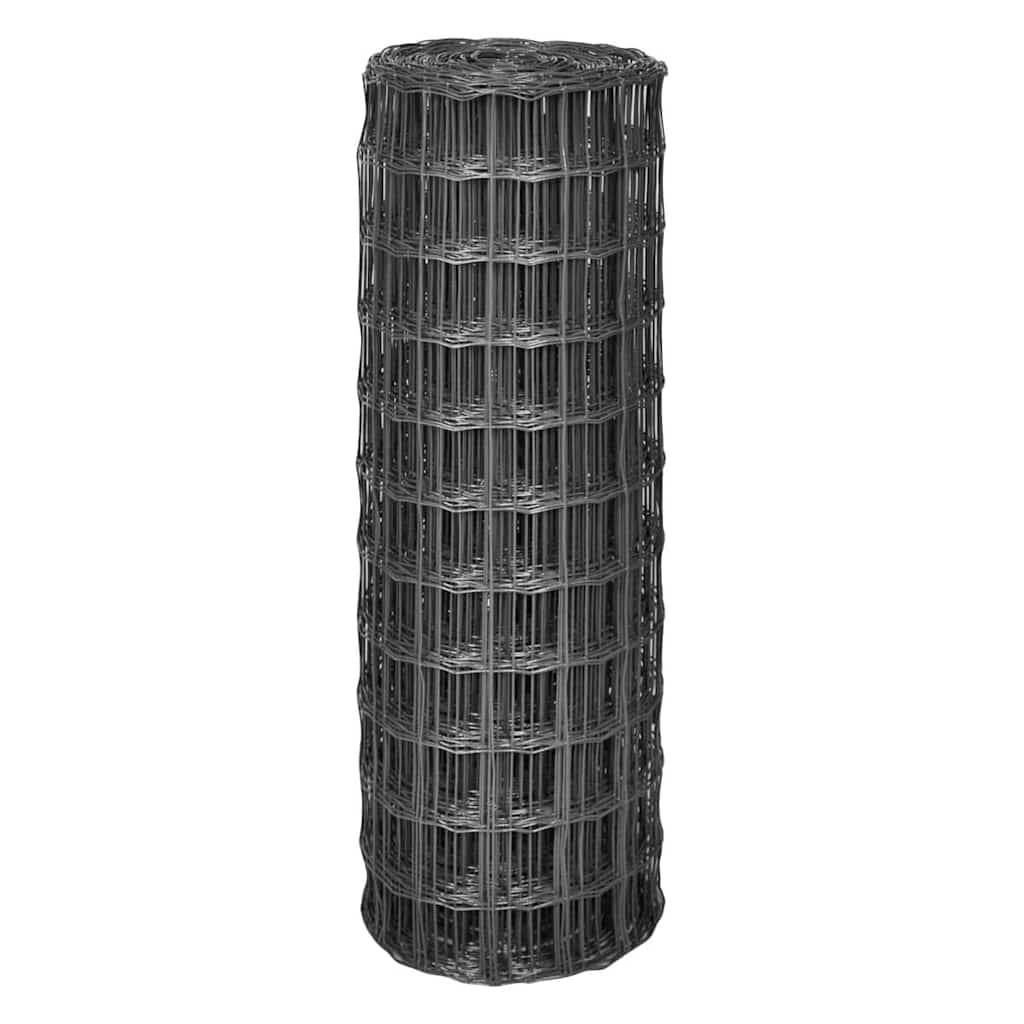 PANGIVO - Clôture Euro Acier revêtue PVC Grise 10 x 0,8 m, Poids :5.06kg - PANGIVO - Image 2