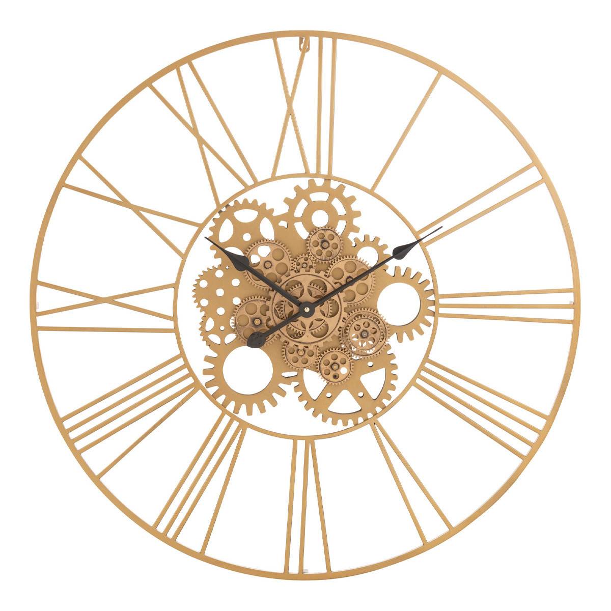 J-Line - Horloge Murale Design "Pietro" 80cm Or - Image 1