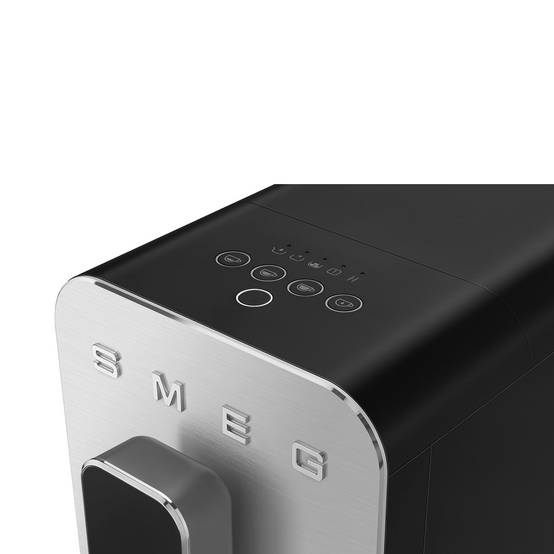 Robot café automatique avec broyeur intégré Années 50 noir mat - Image 8