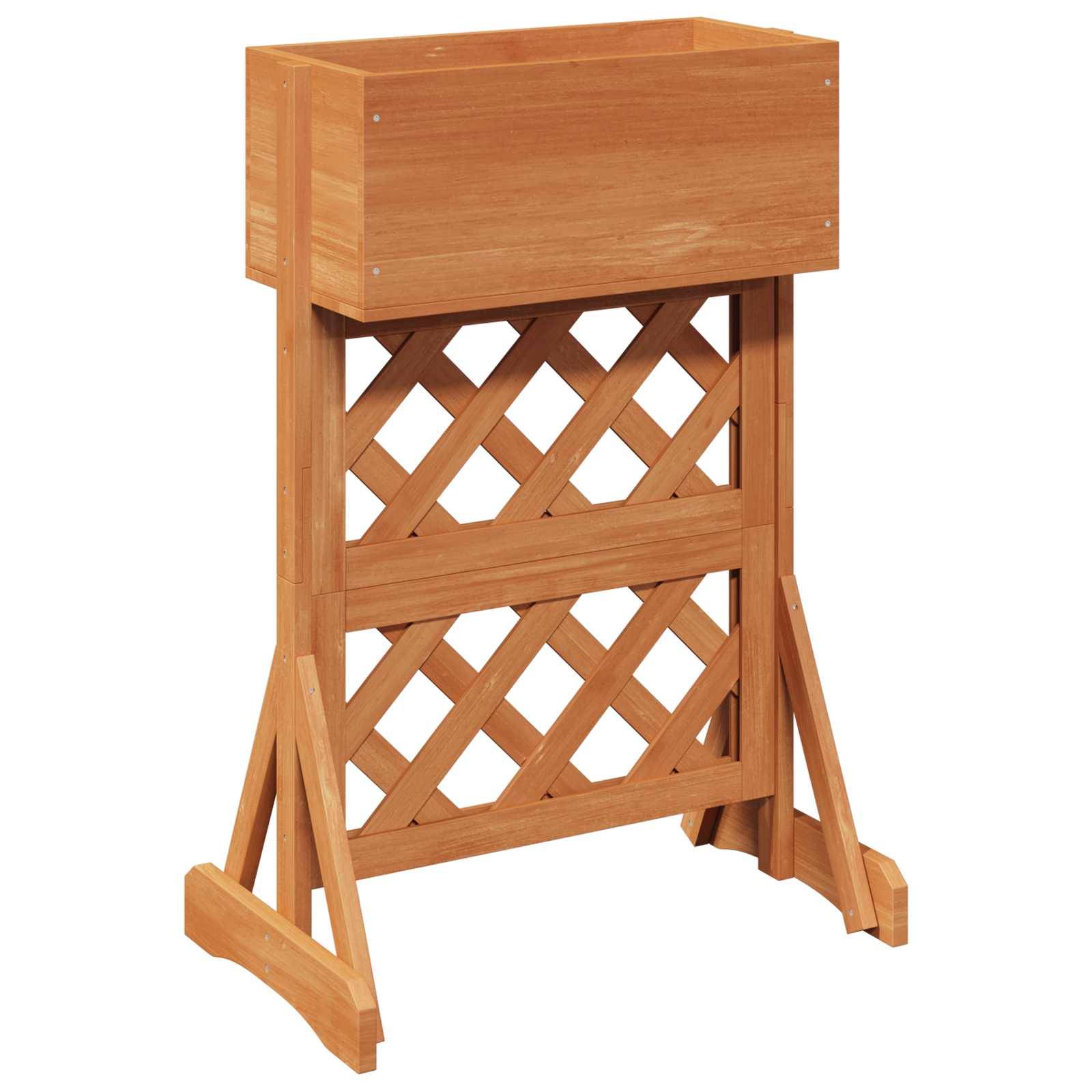 Treillis de jardin bois de sapin orange 48 x 30 x 70.5 cm - PANGIVO - Image 2