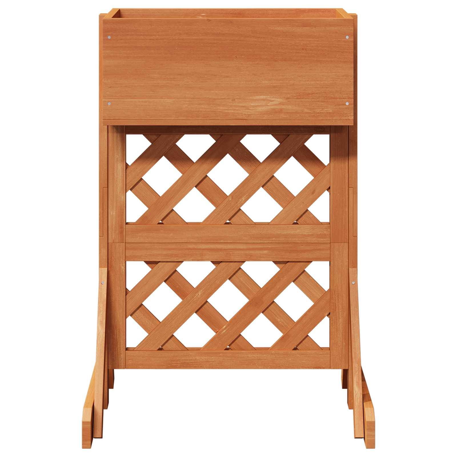 Treillis de jardin bois de sapin orange 48 x 30 x 70.5 cm - PANGIVO - Image 5
