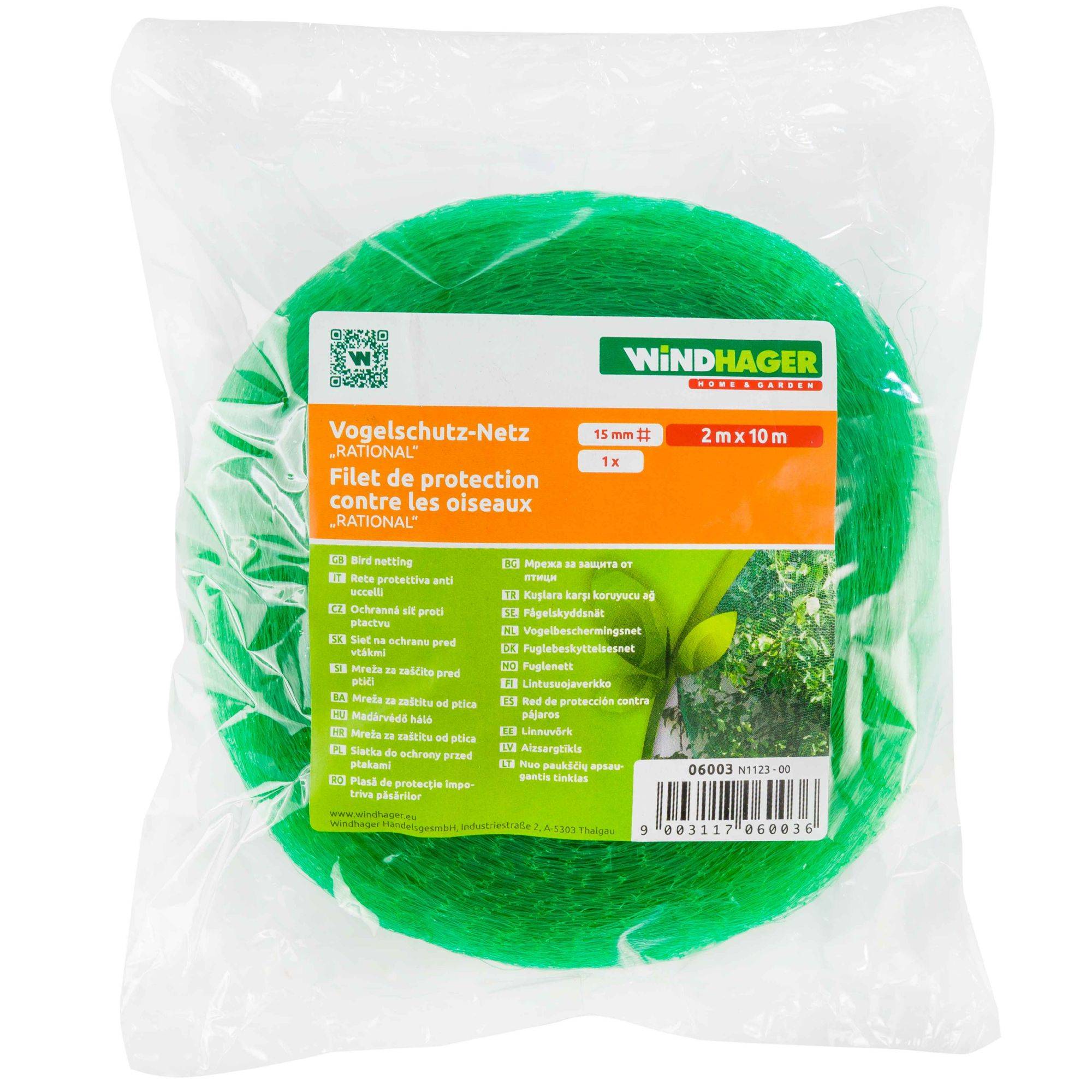 Windhager - Filet de protection anti-oiseau - 2x10 m - Image 1