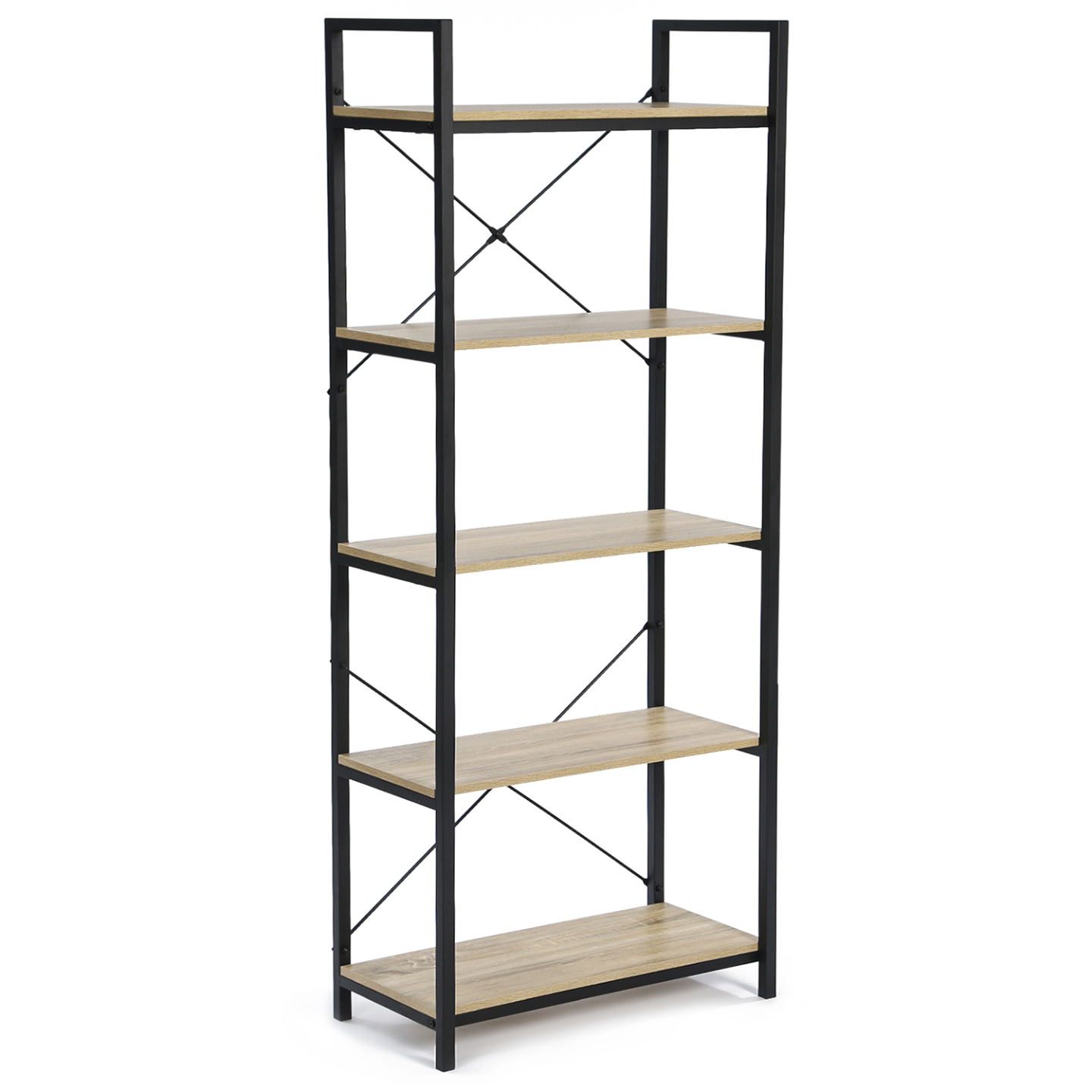 Etagère 5 niveaux DETROIT design industriel 170 cm - Image 2