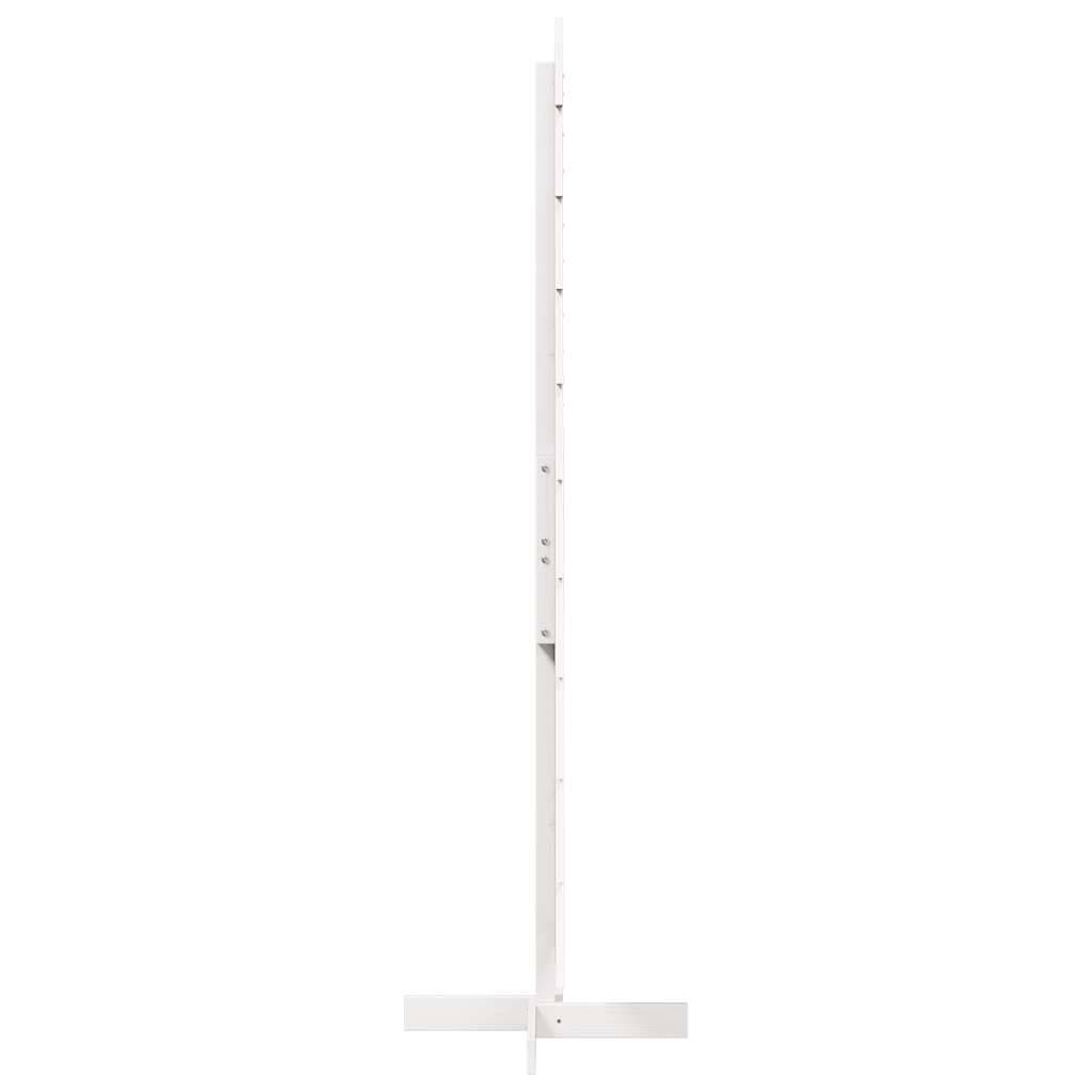 Sapin de Noël | Arbre de Noël en bois pour décoration blanc 180 cm pin massif Maison Chic - Image 4