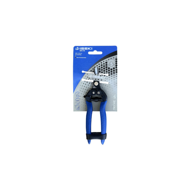 Iseki - Sécateur De Récolte ISEKI - SR170 semi-pro de 170 mm à lame droite - Image 1