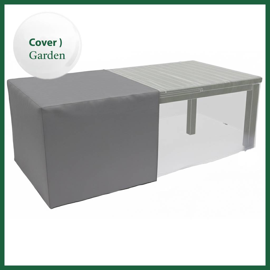 Housse de protection Cover Garden pour table de jardin rectangulaire 8-10 personnes - 260 x 100 x 50 cm - Jardiline - Image 4
