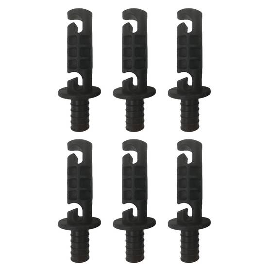 Kangui - Lot de 6 capuchons de maintien universels pour filet de trampoline Ø25 mm Kangui - Image 1