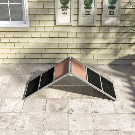 Rampe d'agilité pour chien bois gris 173 x 59 x 66 cm - PANGIVO - Image 9