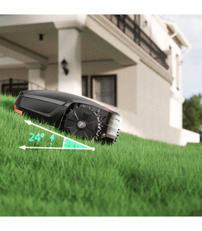 Robot tondeuse sans fil 18V, coupe 24 cm, RTK+VSLAM, 800 m² - POPSTER Unicut N1 - Image 8