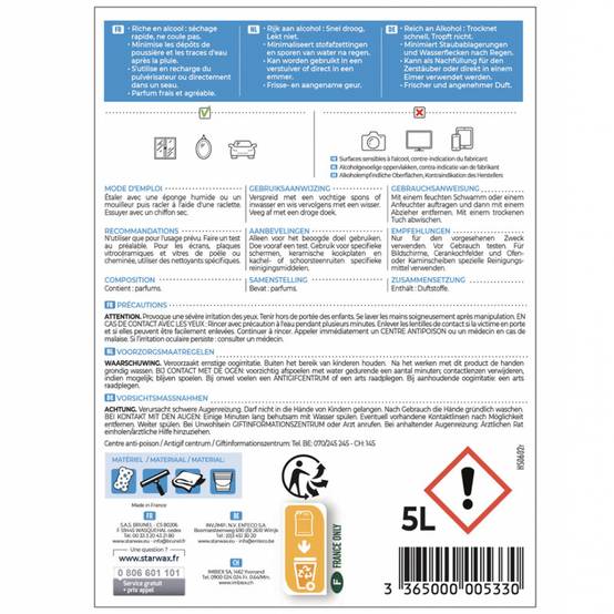 Starwax - Nettoyant spécial vitres et miroirs 5L STARWAX - Image 2