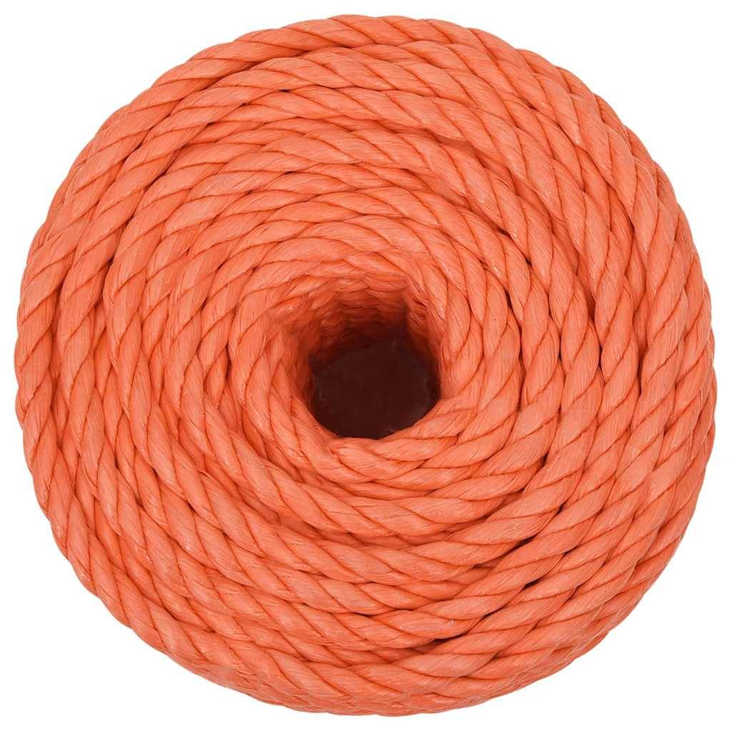 Corde de travail Orange 14 mm 50 m Polypropylène Maison Chic - Image 3