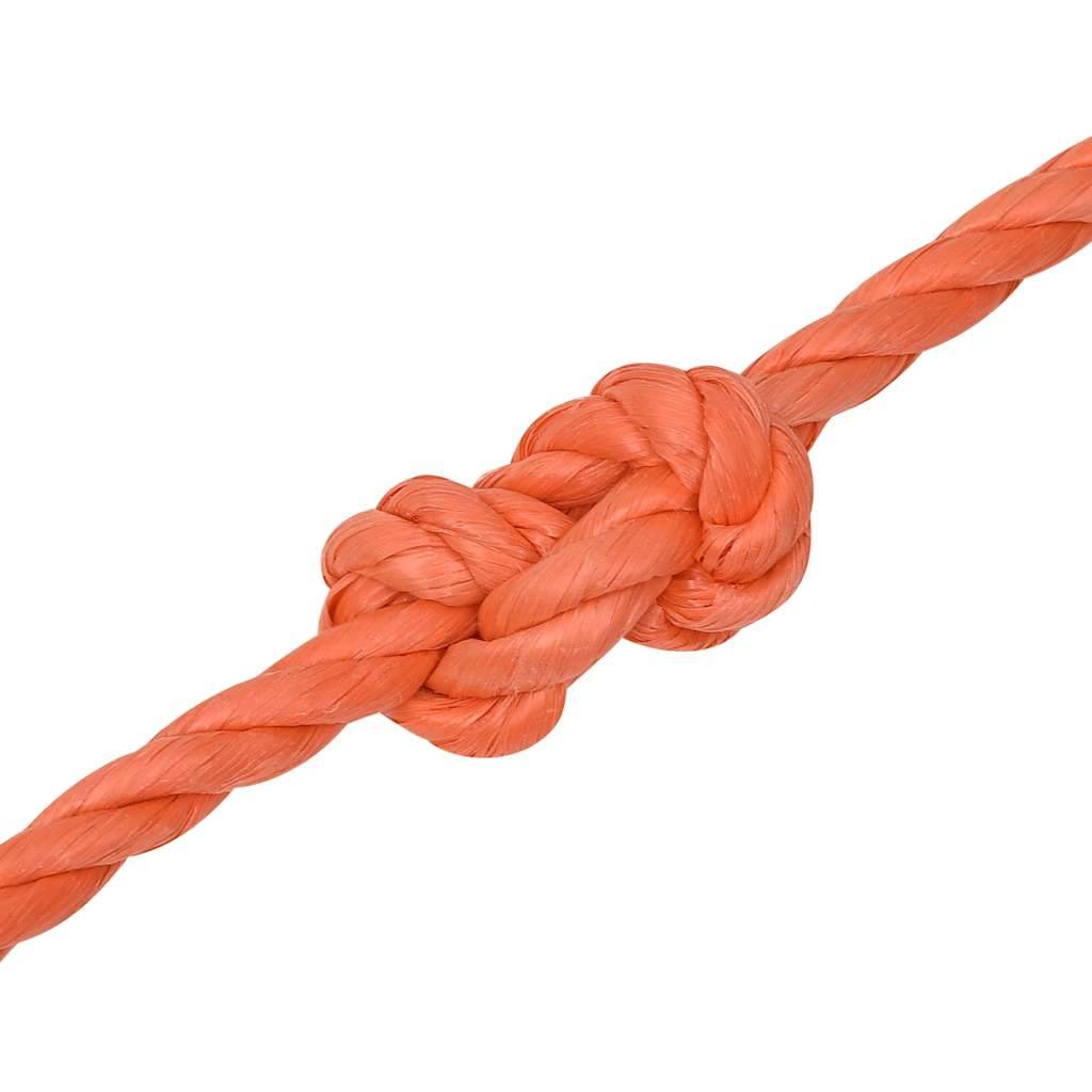 Corde de travail Orange 14 mm 50 m Polypropylène Maison Chic - Image 5