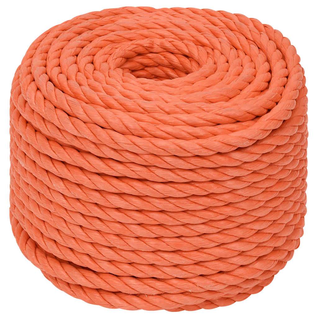 Corde de travail Orange 14 mm 50 m Polypropylène Maison Chic - Image 1