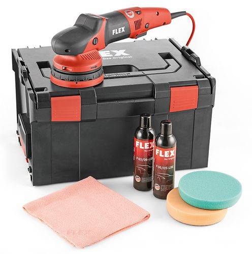 Polisseuse orbitale à entraînement forcé XCE 10-8 125 P-Set FLEX - en L-Boxx avec accessoires - 447269 - Image 1
