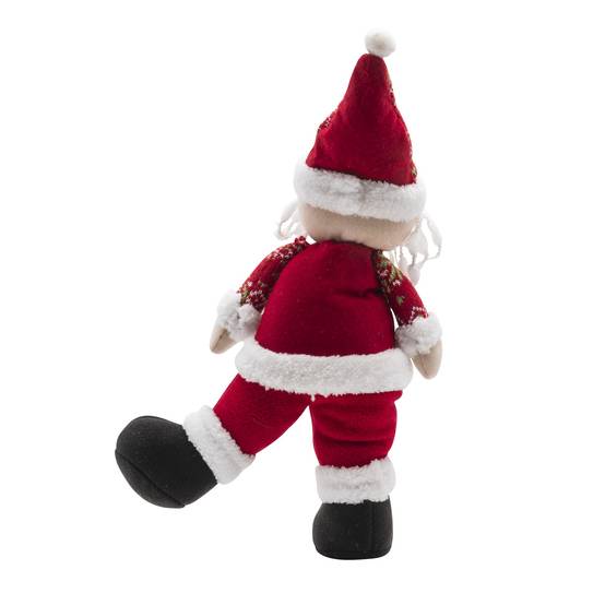 Peluche décorative Papa Noël 50cm - Image 3