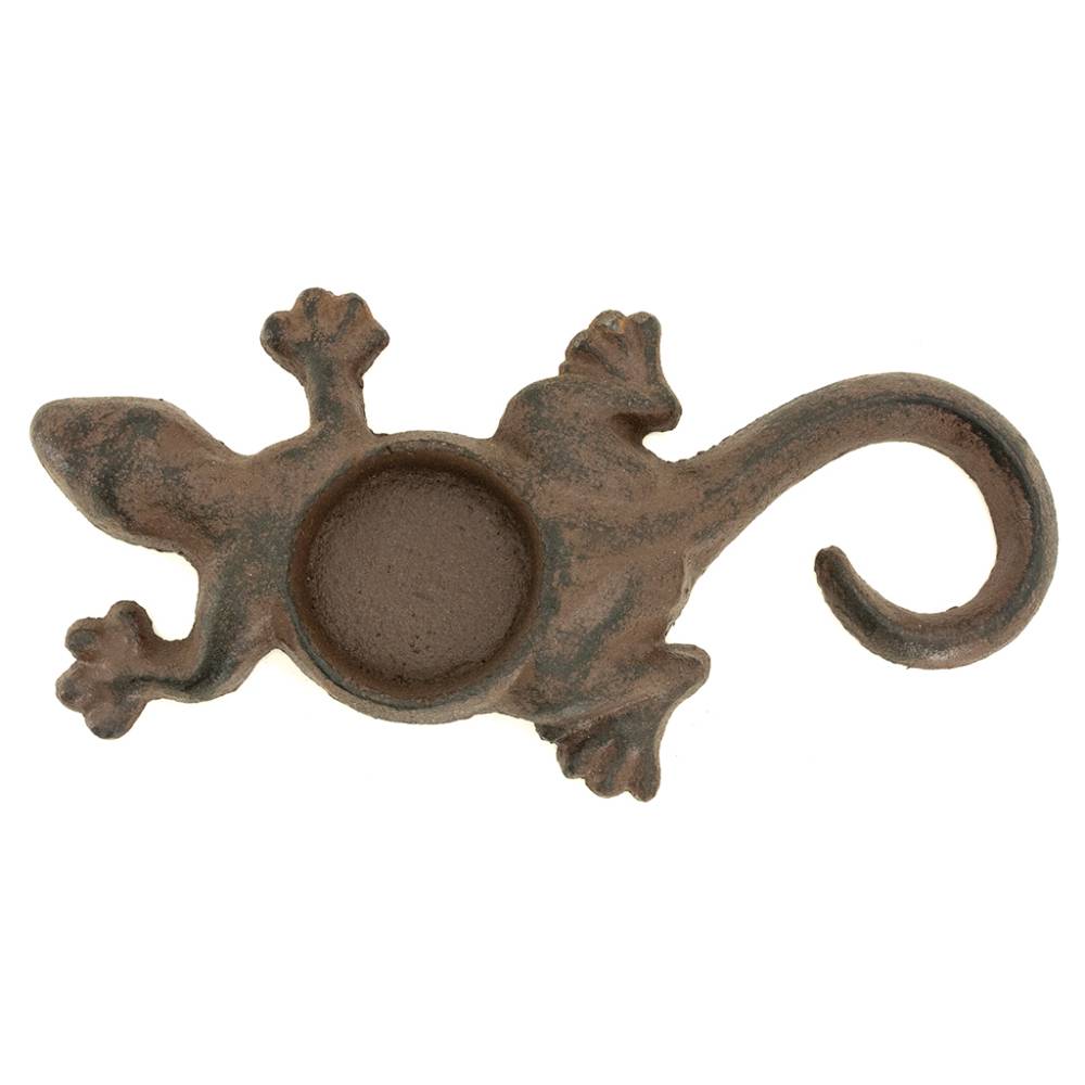 Aubry Gaspard - Photophore Lézard en fonte - Image 3