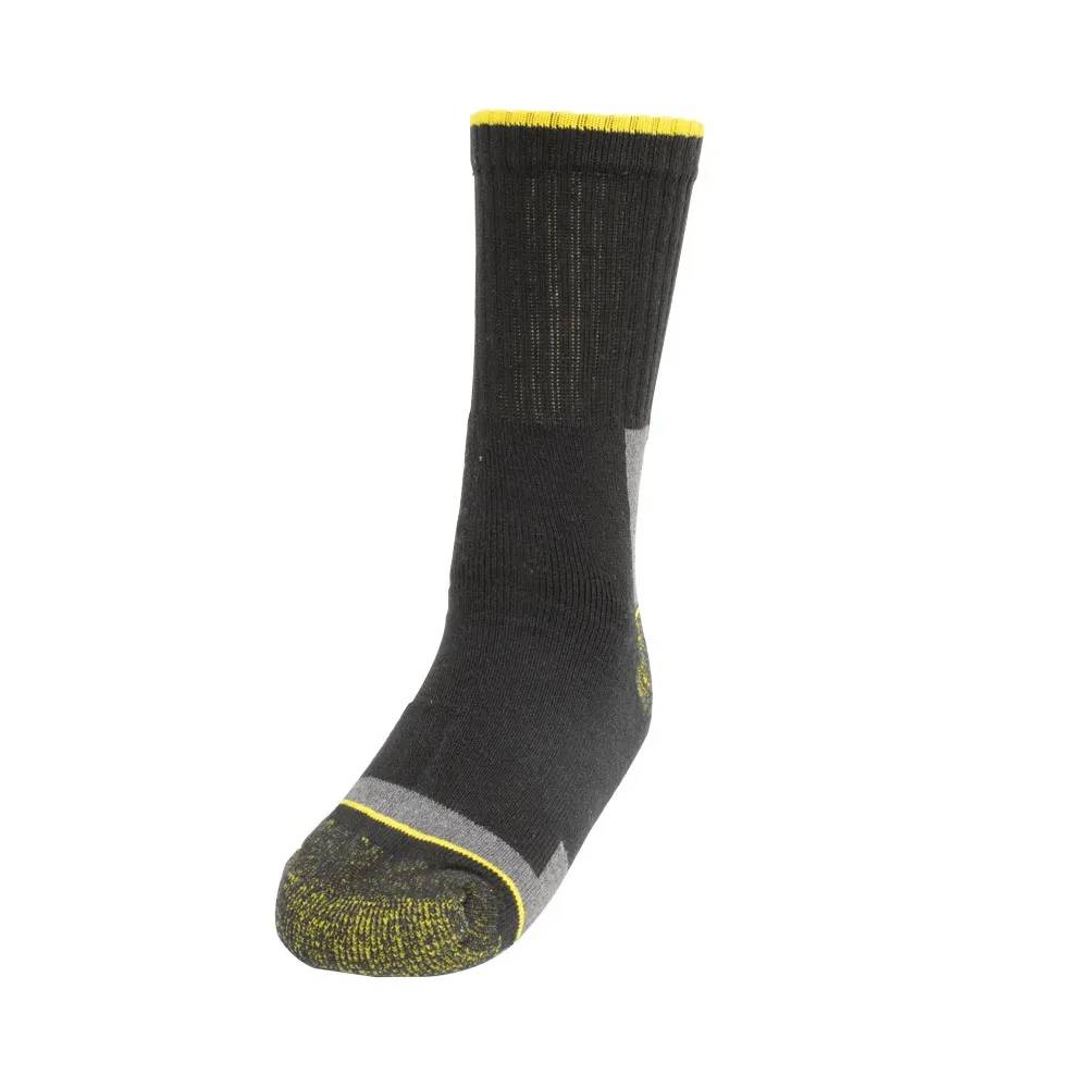 LMA - Chaussettes de travail coton LMA ELIOS (Lot de 4 paires) Noir / Rouge 46-48 - Image 8