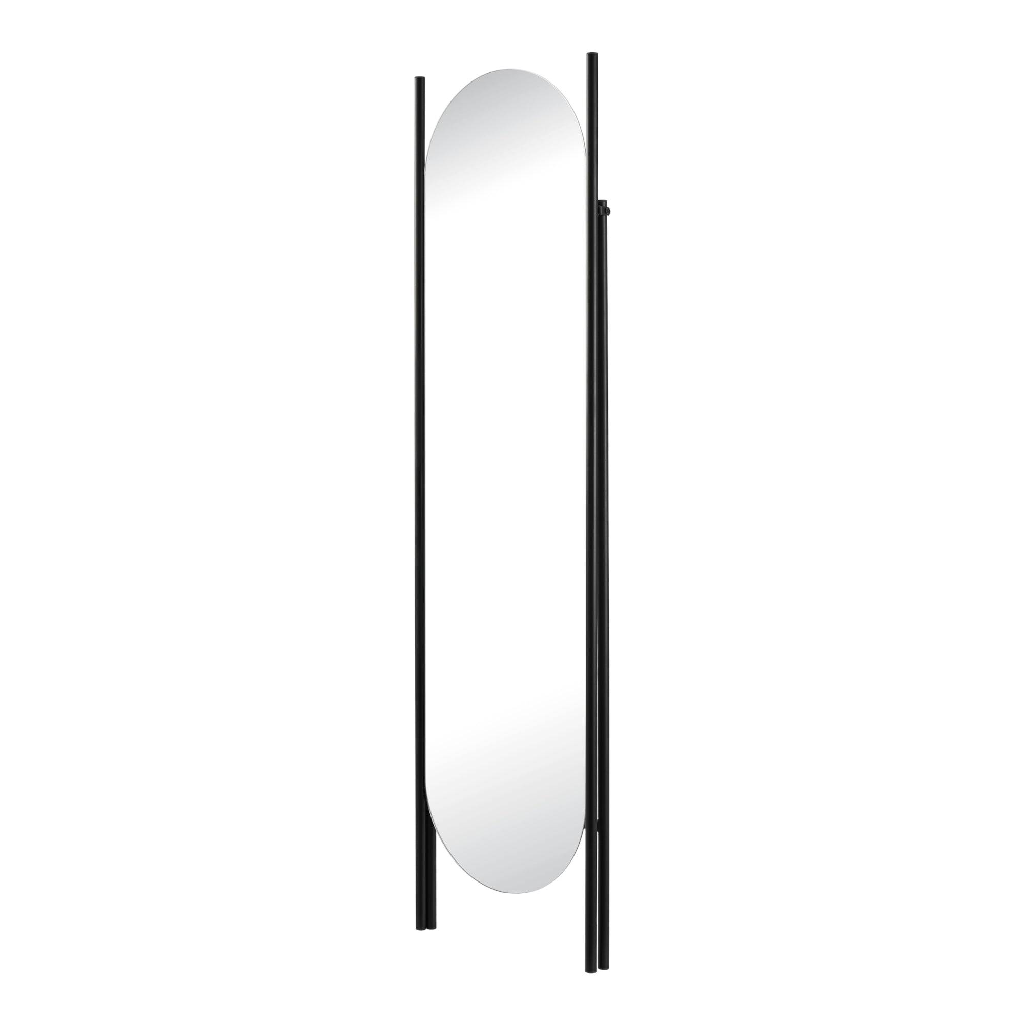 Miroir sur pied 150 x 41 x 60 cm noir - Image 3