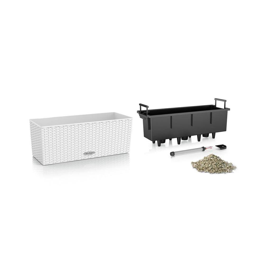 Lechuza - Pot Balconera Cottage 50 - kit complet, blanc - 50 cm Lechuza - Image 2