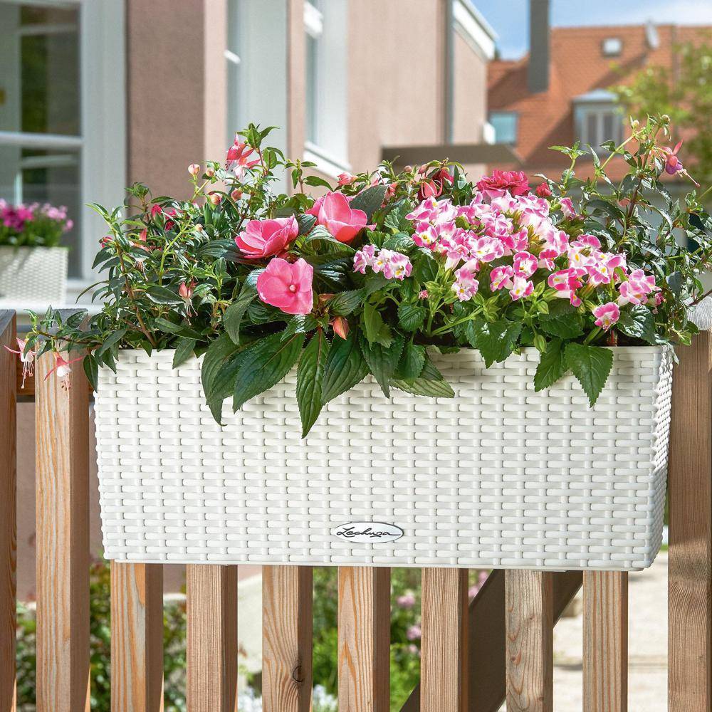 Lechuza - Pot Balconera Cottage 50 - kit complet, blanc - 50 cm Lechuza - Image 5