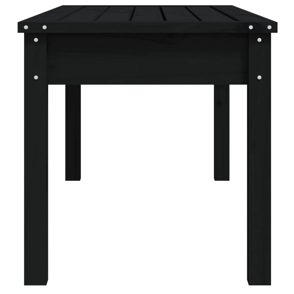PANGIVO - Banc de jardin bois de pin noir 109 x 44 x 45 cm - PANGIVO - Image 5