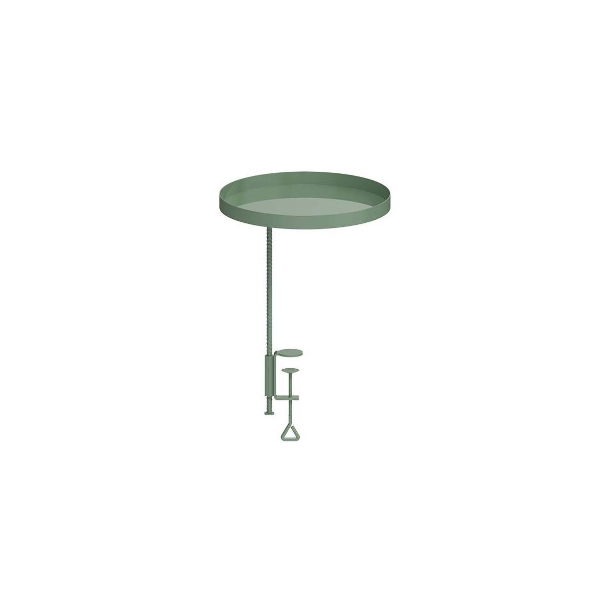 Esschert Design - Support à plantes rond  à fixer hauteur réglable vert 24.6 x 24 cm - Image 1