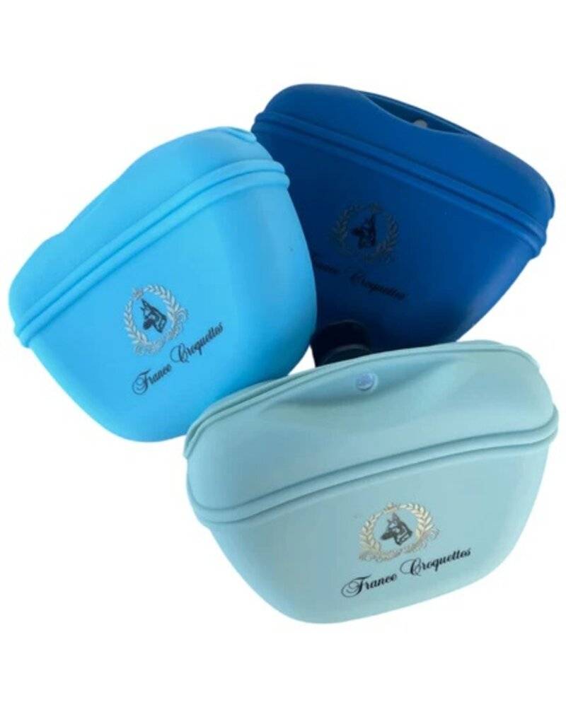 France Croquettes - FranceCroquettes Pochette friandise Cyan