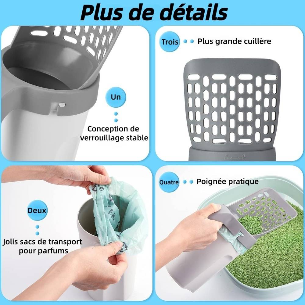 DtopbuyAge - Pelle à litière pour chat DtopbuyAge - Image 3