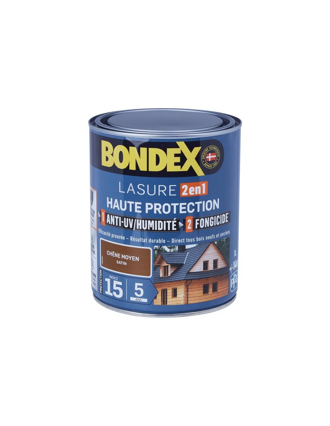 Bondex - Lasure 2en1 5ans Couleur Teck - Bondex