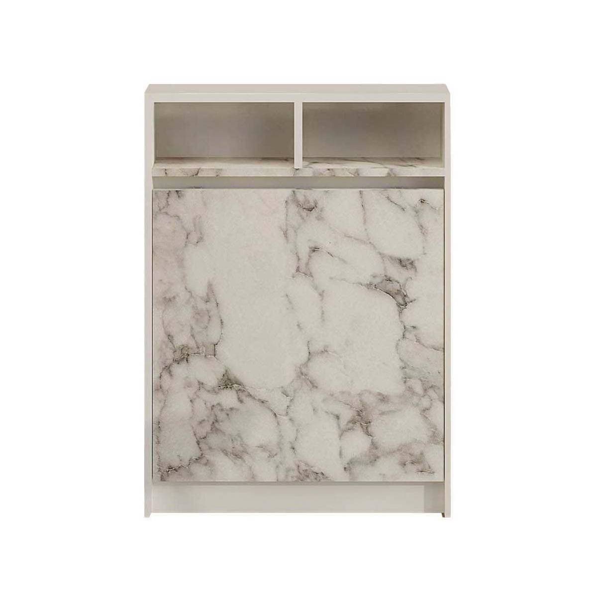 Hanah Home - Table de cuisine pliante avec rangements Bracked - Image 1